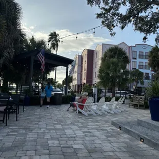 Outdoor stage