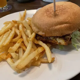 Blackened Mahi Sandwich