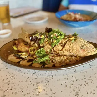 Whole Fried Snapper