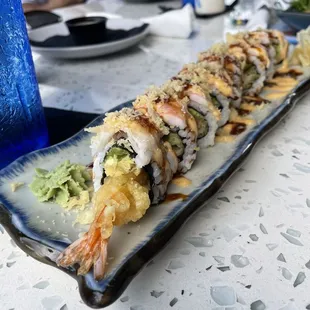 Double shrimp roll