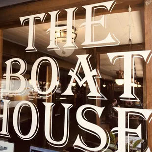the boat house