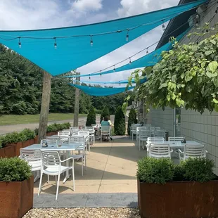 Outdoor patio.