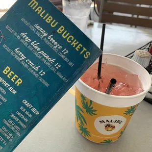 malibu bucket