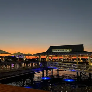 View from outdoor seating area