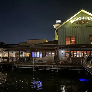 The boathouse
