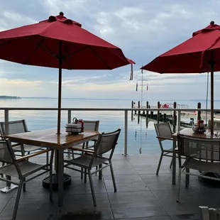 The view from the patio