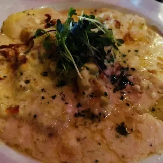 Lobster and Ricotta Cheese Ravioli Plate