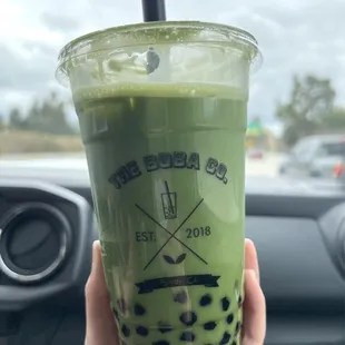 Matcha Latte w/ oat milk