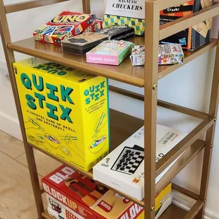 Games to play with friends if you chose to.