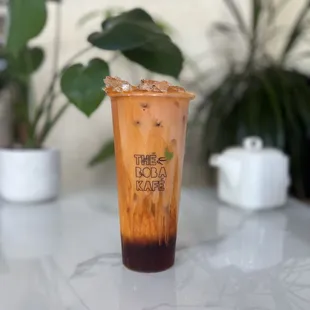 Thai milk tea