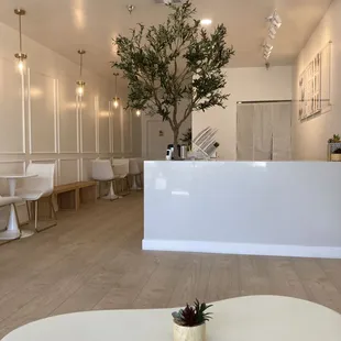 The boba kafe interior