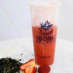 CC Cream Cloud Strawberry Green Tea