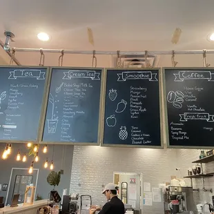 Menu boards