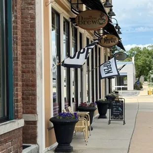The coffee shop
