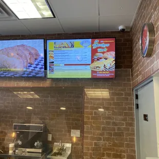 Breakfast menu