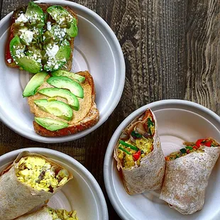 Introducing Wraps &amp; Avocado Toast!