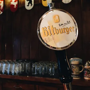 a beer tap