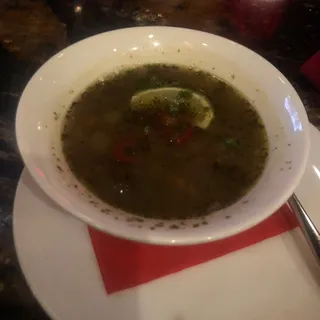 Spiced Chickpea and Lentil Soup