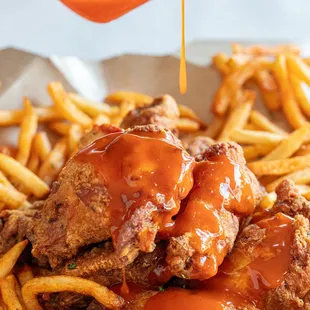 bbq chicken, fried chicken wings, bbq wings, poultry, food, fried chicken, chicken wings and fried chicken, chicken, chicken wings