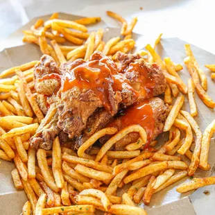 food, fish and chips