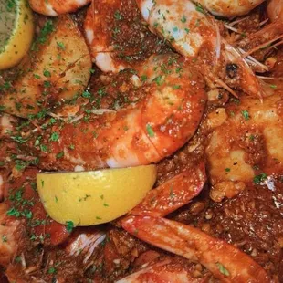 Shrimp Head-On Tray