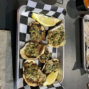 Oysters Rockefeller!