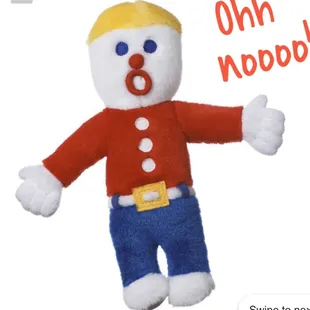 a stuffed toy of a clown