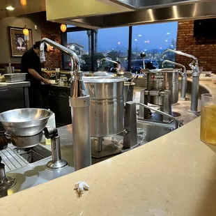 Cooking kettles