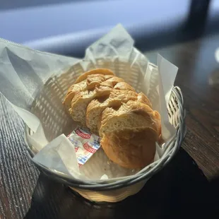 Complimentary bread