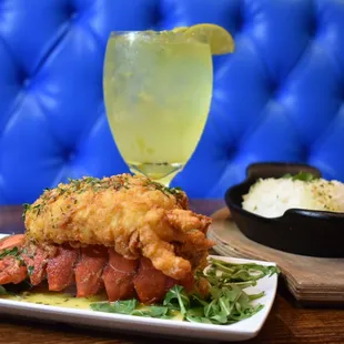 1942 Golden Star Margarita and Fried Lobster Tail