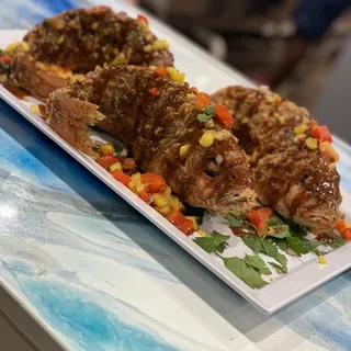 FRIED RED SNAPPER