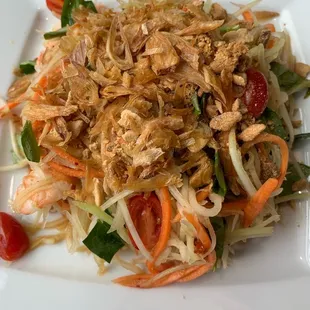 Green papaya salad