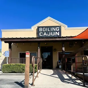 The Boiling Cajun - Front.