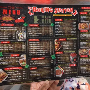 menu, sushi and sashimi