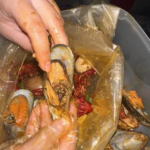 Their mussels aren't very clean tasted funny. I don't even think they were cooked properly. Paid $45 not worth it