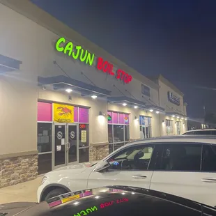 The store front.