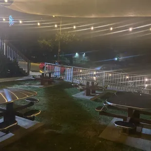 outside, sushi and sashimi