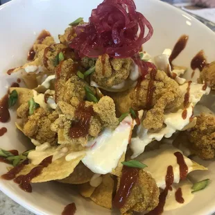 Oyster Nachos