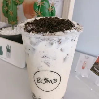 JASMINE GREEN MILK TEA 茉莉花奶茶