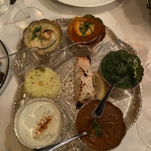 Seafood Thali