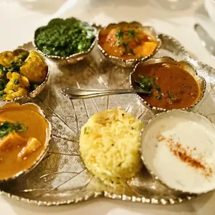 Bombay Thali - delicious!!!!!