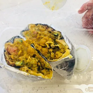 Chana Masala Frankie