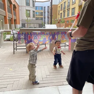 Bubbles were a hit and a very nice touch thank you!