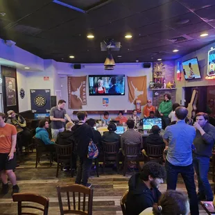 Gamers. The lot of them, just sitting there playing Smash Brothers.