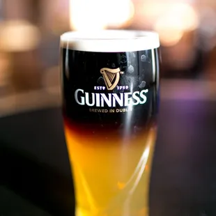 a pint of guinness