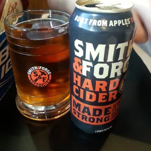 Buy the can - keep the glass! Lovin' my Smith &amp; Forge!