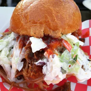 Pulled pork slider