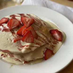 Strawberry Shortcake Pancakes