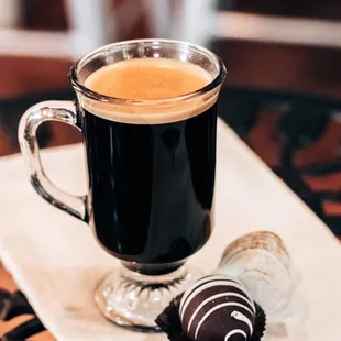 Espresso &amp; cake balls