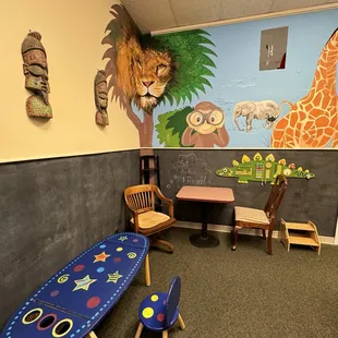 Kids book area